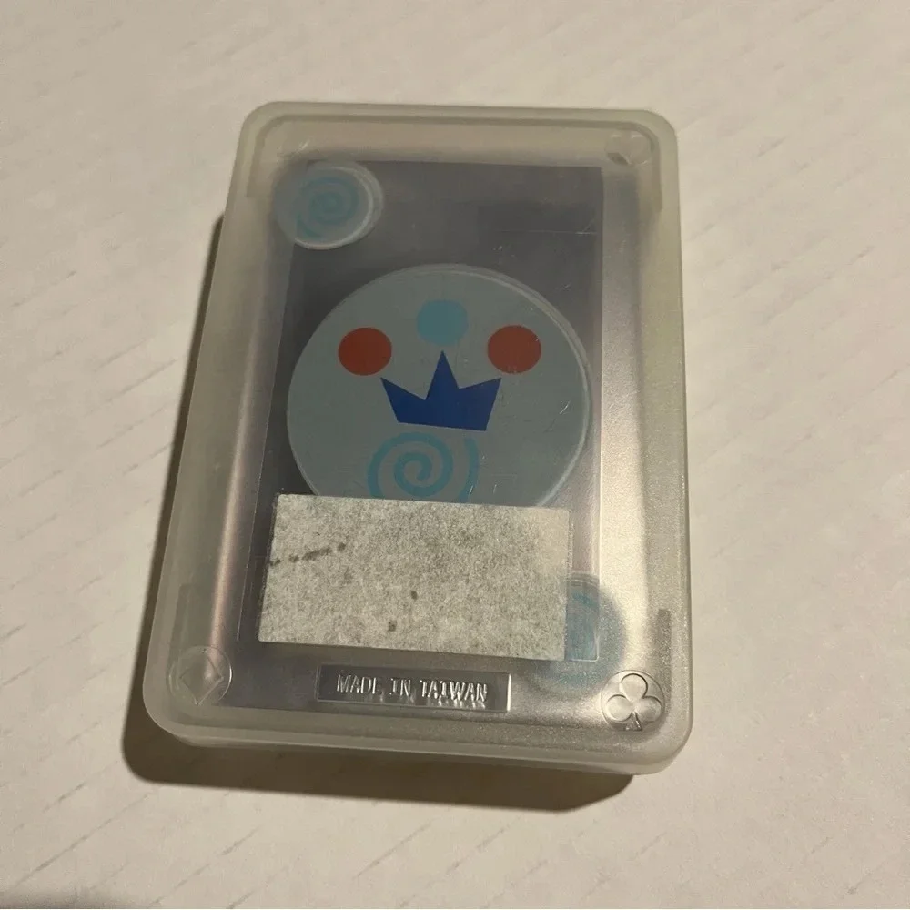 Invisible Playing Cards Pieter Woudt Design Kikkerland Complete w/Hard Case